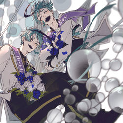 This is a pixiv picture whose title is リーチ兄弟.