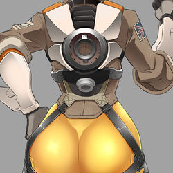 This is a pixiv picture whose title is トレーサーのけつ.