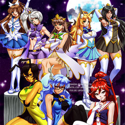 This is a pixiv picture whose title is COMMISSION: New Star Guardians.