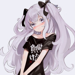 This is a pixiv picture whose title is 負け！.