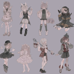 This is a pixiv picture whose title is 不思議の国のハッピー・ハロウィン.