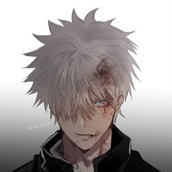 This is a pixiv picture whose title is 夏五.