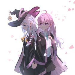 This is a pixiv picture whose title is 贴贴.