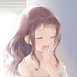 This is a pixiv picture whose title is 今見たよね？.