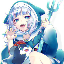 This is a pixiv picture whose title is SHAAAAARK!!!.