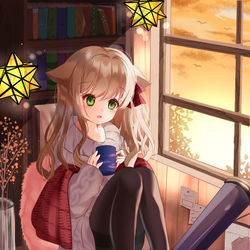This is a pixiv picture whose title is 秋のぬくもり.