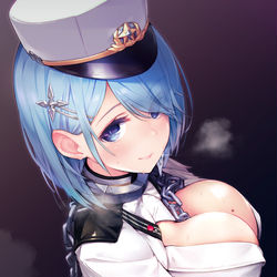 This is a pixiv picture whose title is 続きはまた後で、ね？.