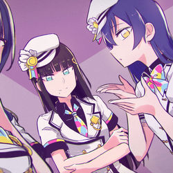 This is a pixiv picture whose title is ラ！オールスターズまとめ③（スクスタと虹ちゃん色々）.