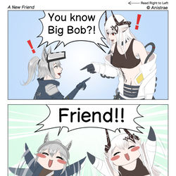 This is a pixiv picture whose title is A New Friend 🐎💎.