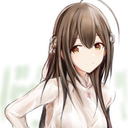 This is a pixiv picture whose title is アオザイ千雪さん.