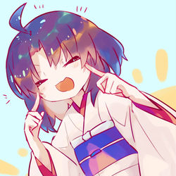 This is a pixiv picture whose title is ほぼ「両儀式」ログ33.