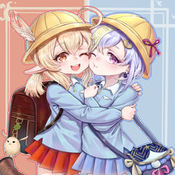This is a pixiv picture whose title is 一起去上学吧～.