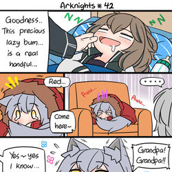 This is a pixiv picture whose title is Arknights #42.
