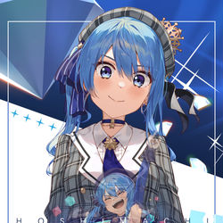 This is a pixiv picture whose title is 彗星の旅.