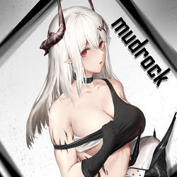 This is a pixiv picture whose title is 泥岩.