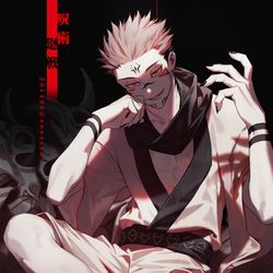 This is a pixiv picture whose title is 呪いの王.