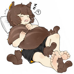 This is a pixiv picture whose title is 奇怪的梦.