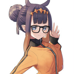 This is a pixiv picture whose title is megane Ina.