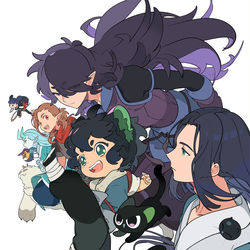 This is a pixiv picture whose title is 羅小黒戦記.