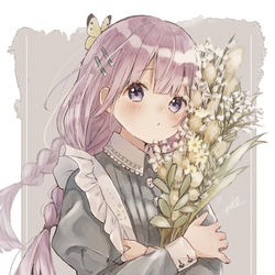 This is a pixiv picture whose title is お部屋に飾る花探し.