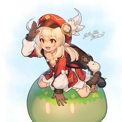 This is a pixiv picture whose title is klee.