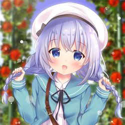 This is a pixiv picture whose title is チノちゃんとデート♥.