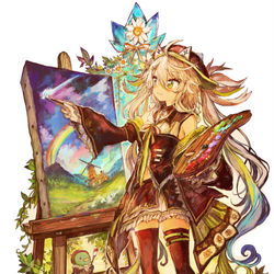This is a pixiv picture whose title is げいじゅつのじかん.