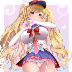 This is a pixiv picture whose title is お嬢さんというような歳ではないマジカルモニカ.