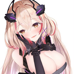 This is a pixiv picture whose title is 頭ポンポン、ですね〜.