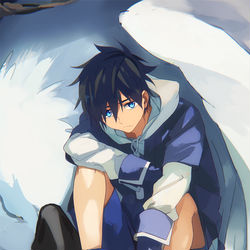 This is a pixiv picture whose title is 五臧と鳥.