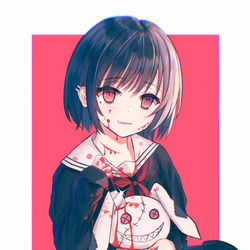 This is a pixiv picture whose title is 青.