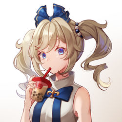 This is a pixiv picture whose title is バーバラ×タピオカ.