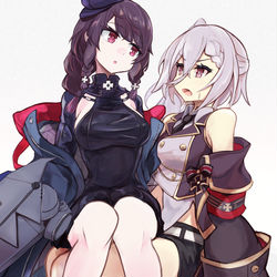 This is a pixiv picture whose title is ティーレ＆レーベ.