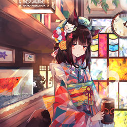 This is a pixiv picture whose title is 無題.