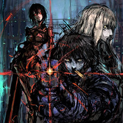 This is a pixiv picture whose title is BLAME!.