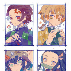 This is a pixiv picture whose title is きめつろぐ.
