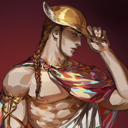 This is a pixiv picture whose title is Hermes.