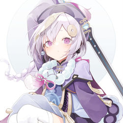 This is a pixiv picture whose title is 七七.