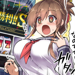 This is a pixiv picture whose title is たまには勝つ電ちゃん.