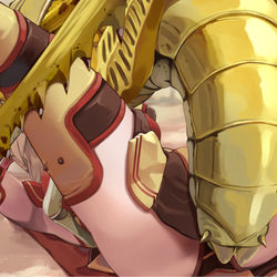 This is a pixiv picture whose title is 飛蝗拘束.