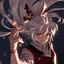 This is a pixiv picture whose title is ハートに火をつけて.