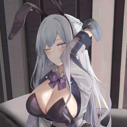 This is a pixiv picture whose title is 12 bunny.