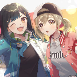 This is a pixiv picture whose title is ビビバス女子！.