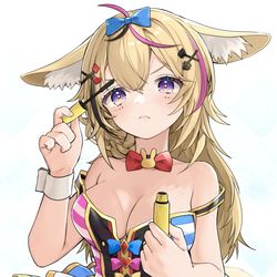 This is a pixiv picture whose title is メイクアップ！.