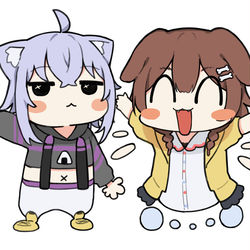 This is a pixiv picture whose title is おかころGOTCHA！.