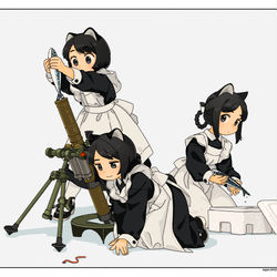 This is a pixiv picture whose title is SABA MORTAR.