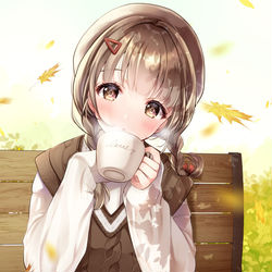 This is a pixiv picture whose title is 秋のラテコーデ.