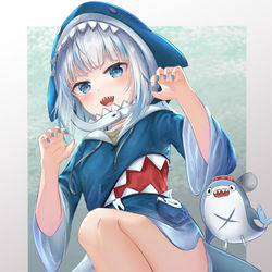 This is a pixiv picture whose title is Gura.