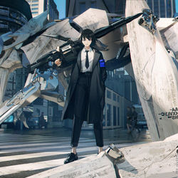 This is a pixiv picture whose title is BONES.