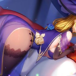 This is a pixiv picture whose title is 嘘，小声些！.